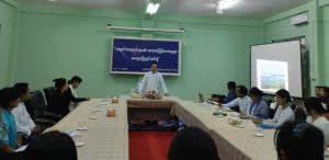 Ministry of Science and Technology Deputy Minister Dr. Aung Zeya’s visit